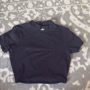 ALO Yoga Black Crop Top